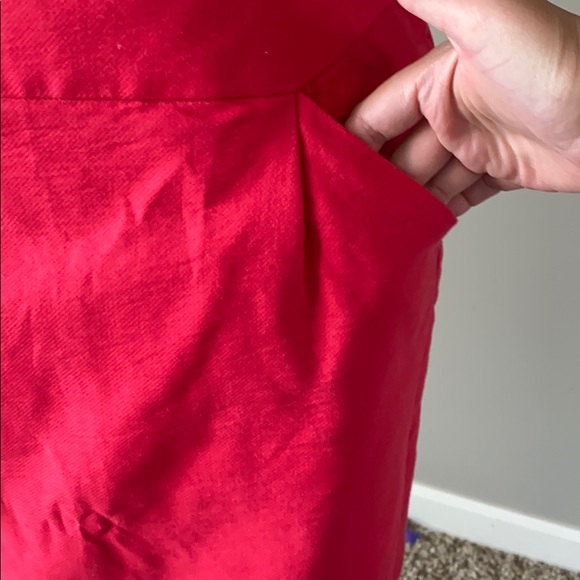 J Crew Pencil Skirt and Black Top - Picture 3 of 5